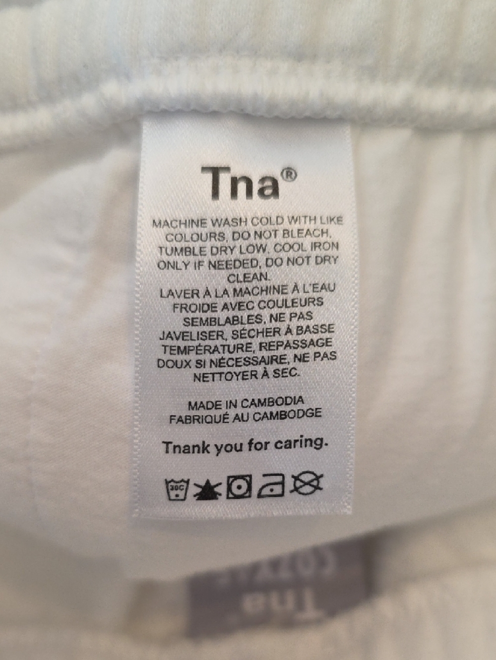 Aritzia White Drawstring Jogger Sweatpants - Picture 9 of 11